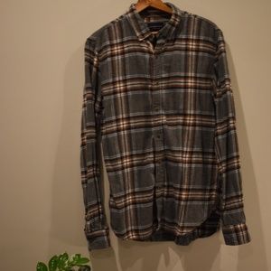 Flannel mens top